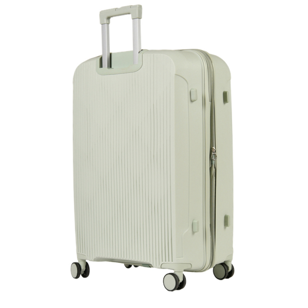 big suitcase polypropylene green 0161570