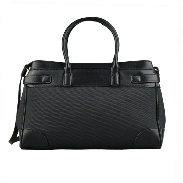 lady's bag synthetic leather black 0162384