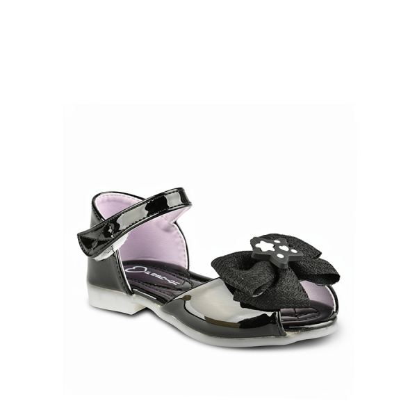 παιδικά σανδάλια οικολογικό δέρμα μαύρο