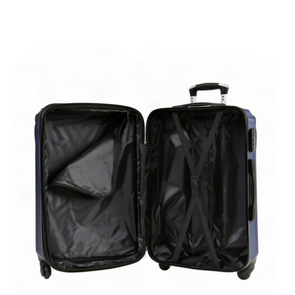 small suitcase ABS plastic  tŭmno sin dark blue 0163672