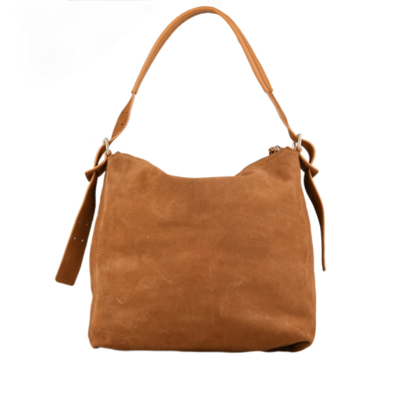 lady's bag genuine leather/eco leather light brown 0163166