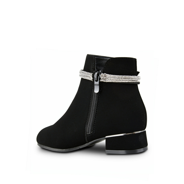 kids boots textiles black 0162534