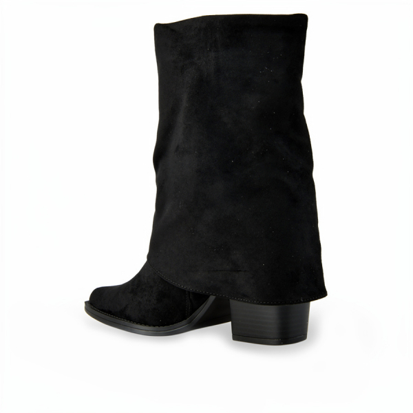 lady's boots textiles black 0162446