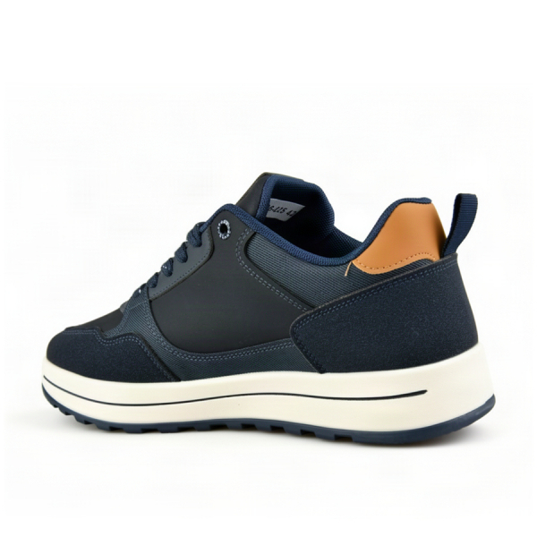 men's shoes synthetic leather blue 0162616