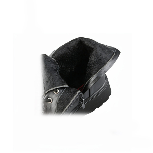 lady's boots synthetic leather black 0162518