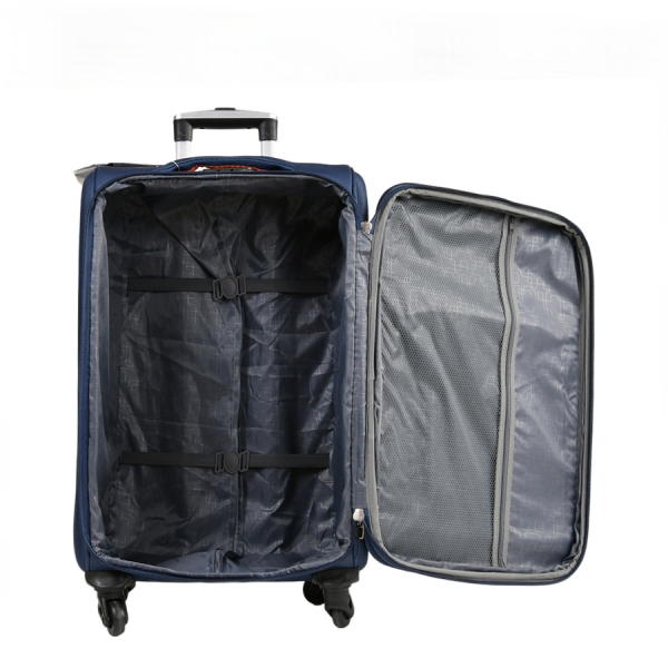 medium suitcase textile  tŭmno sin dark blue 0163718