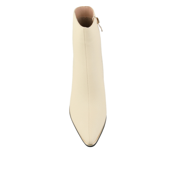 lady's boots synthetic leather white 0162070