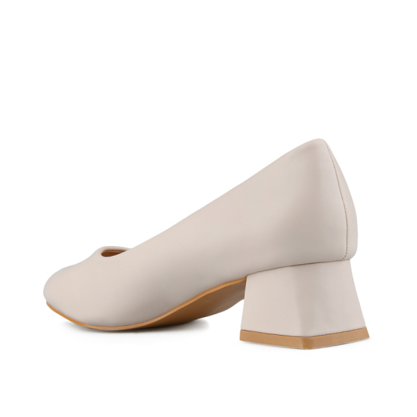 lady's shoes eko leather beige 0148977