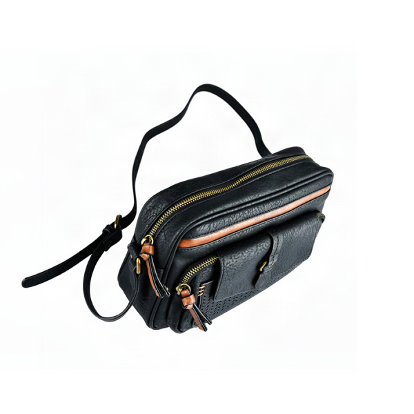 lady's bag synthetic leather black 0163515