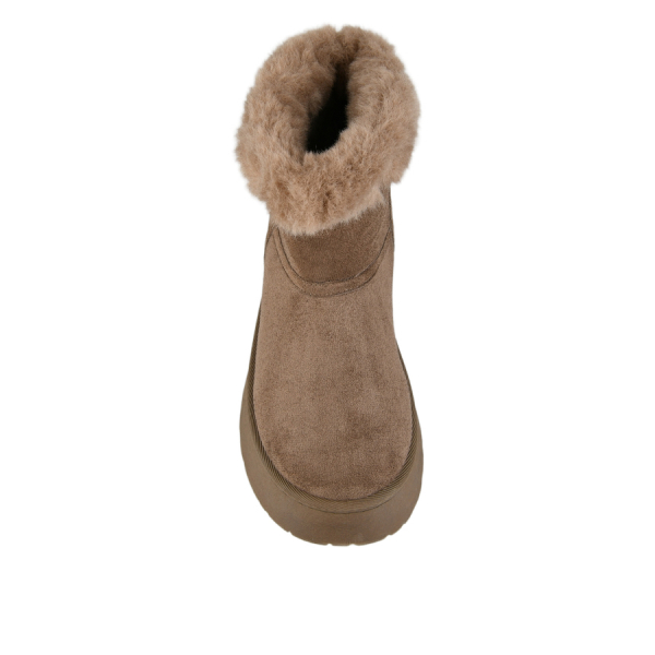 lady's boots textile light brown 0163247