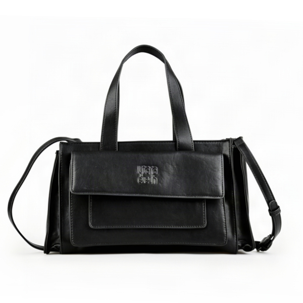 lady's bag textile/eco leather black 0163163
