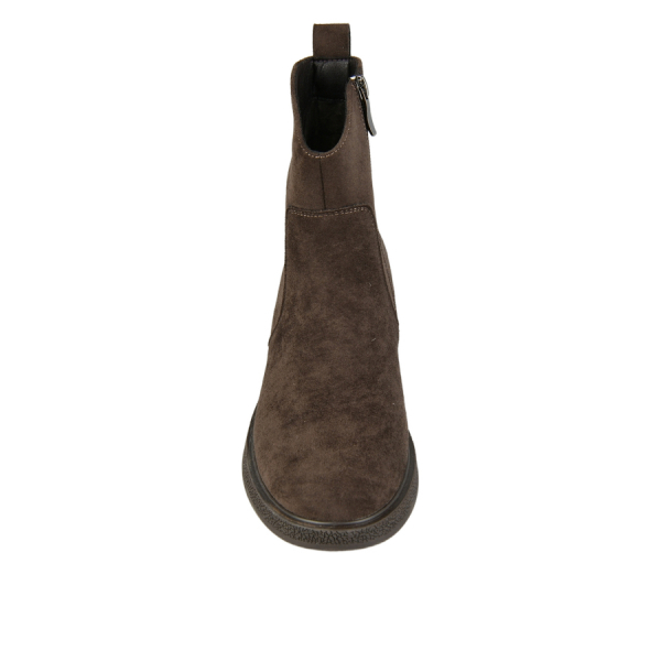 lady's boots textile brown 0163397