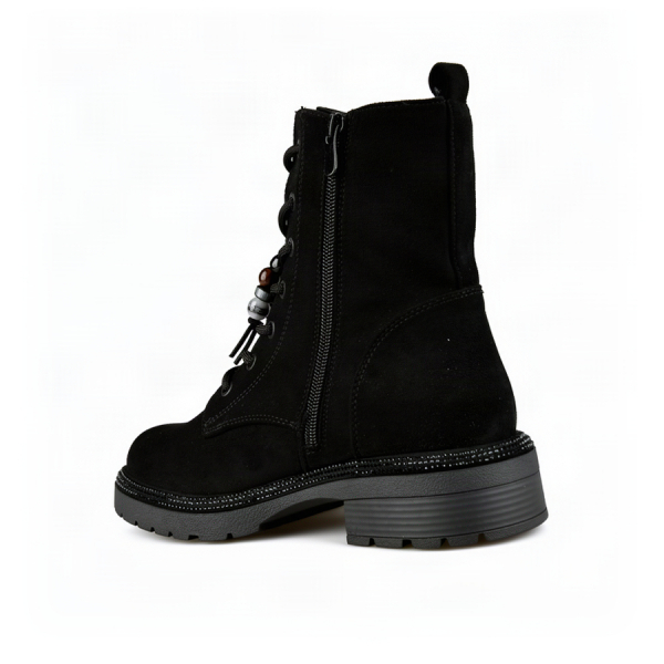 lady's boots textile black 0162440