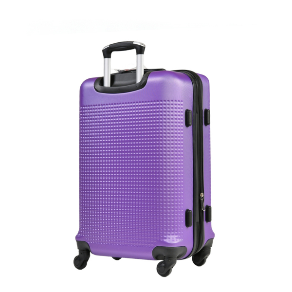 medium suitcase ABS plastic  purple 0163688