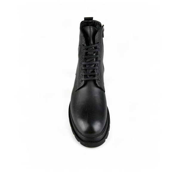 men's boots genuin leather black 0164056