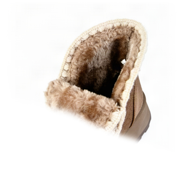 lady's boots textile light brown 0163244