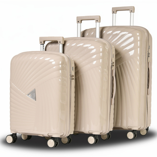 small suitcase polypropylene light grey 0161610