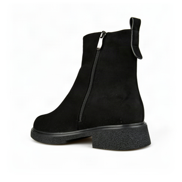 lady's boots textile black 0163398