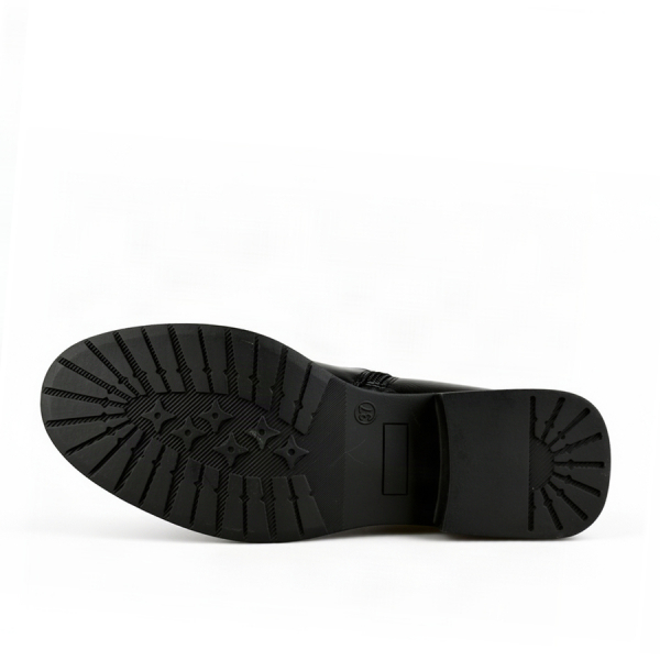 lady's boots synthetic leather black 0162912