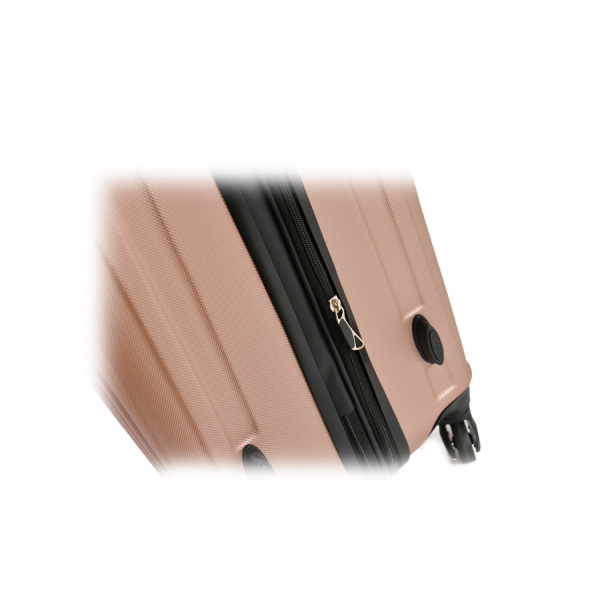 big suitcase ABS plastic pink 0163668