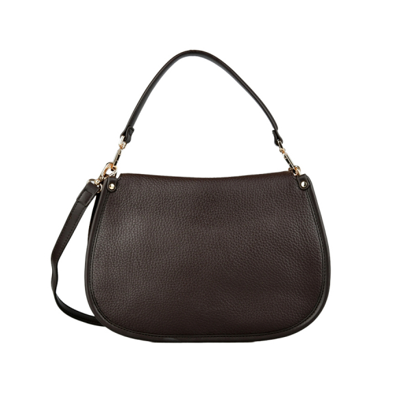 lady's bag genuine leather/eco leather brown 0163134