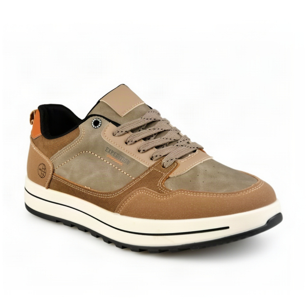 men's shoes synthetic leather brown 0162614