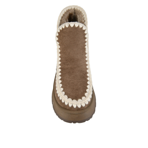 lady's boots textile light brown 0163244
