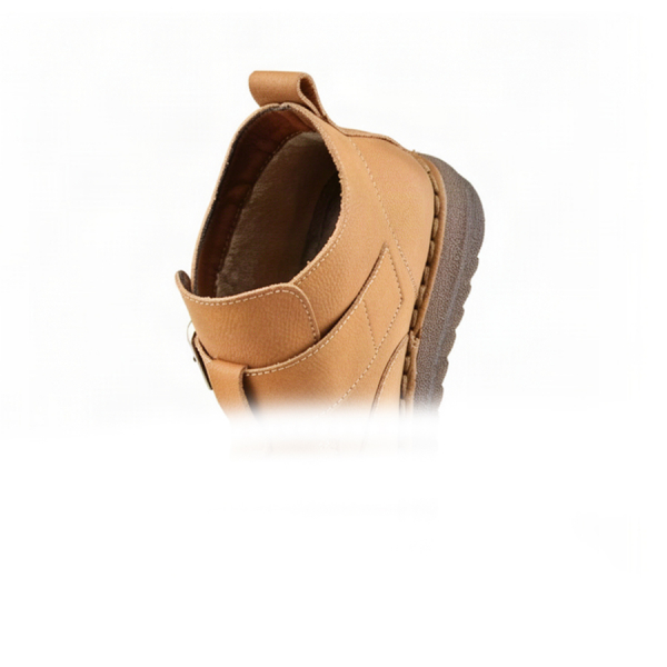 lady's boots genuin leather brown 0162853