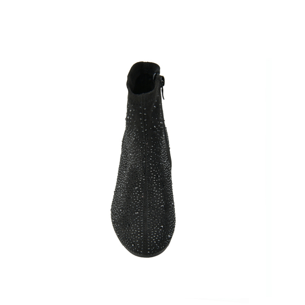 kids boots textiles black 0162532