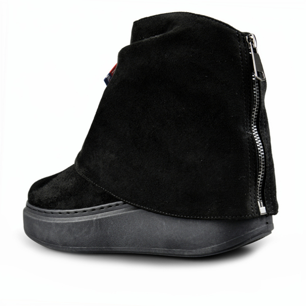 lady's boots textiles black 0162715