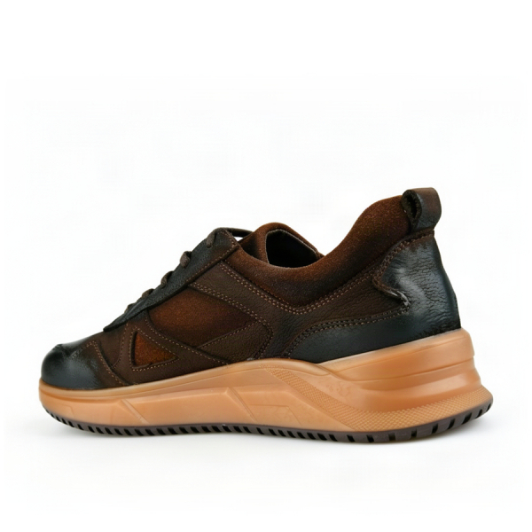 men's shoes genuin leather brown 0164046