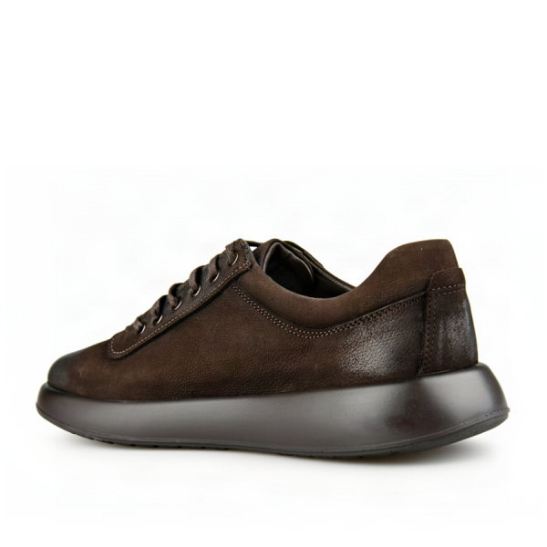 men's shoes genuin leather brown 0164043