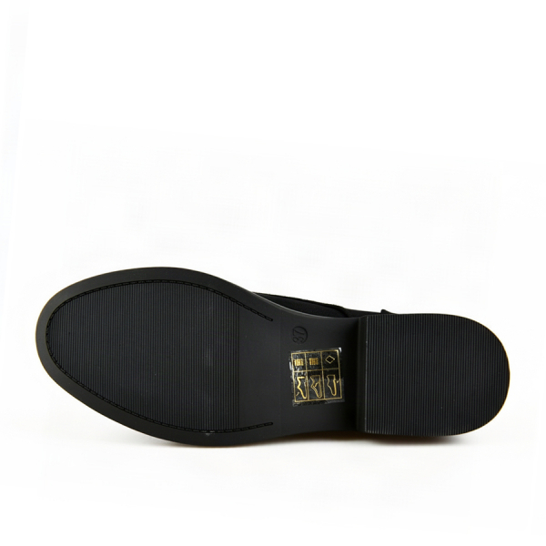lady's boots textile black 0162468