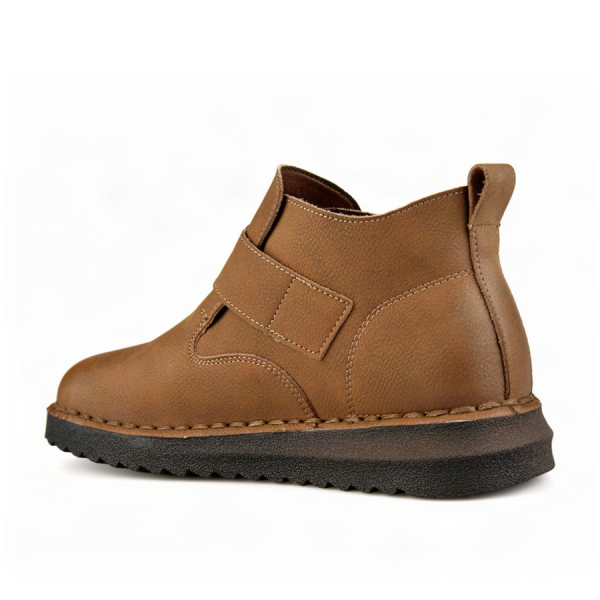 lady's boots genuin leather brown 0162853