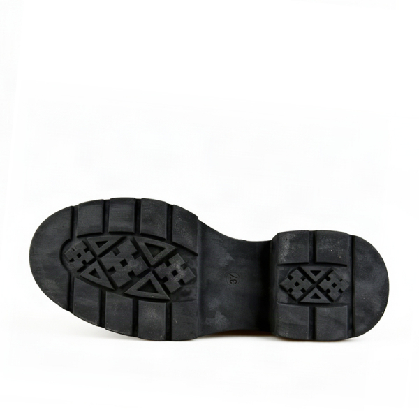 lady's boots genuin leather black 0162880