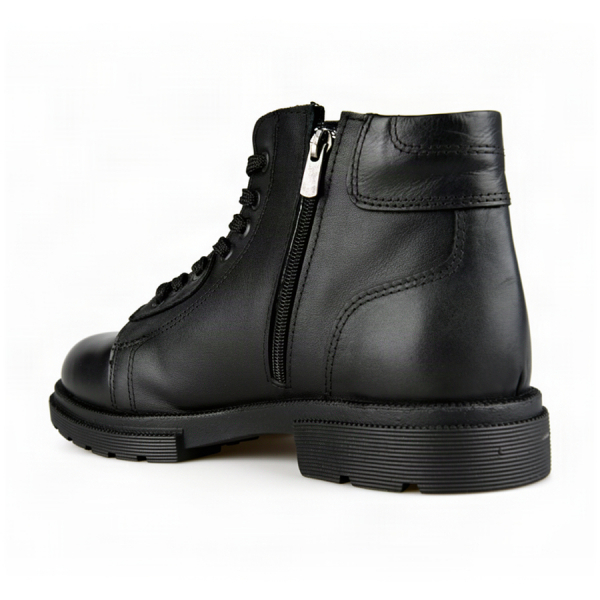 men's boots genuin leather black 0164059