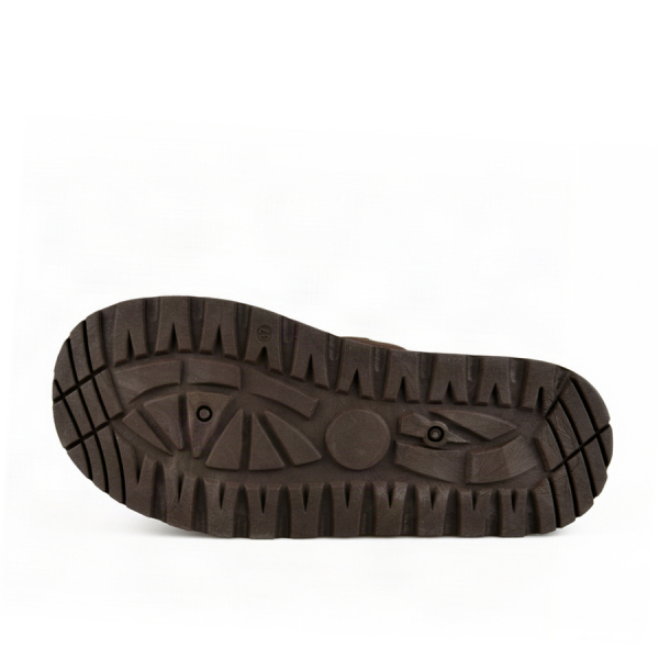 lady's boots textile brown 0163234
