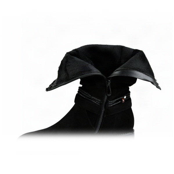 lady's boots textile black 0162782
