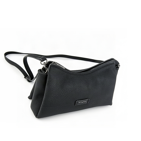 lady's bag synthetic leather black 0163104