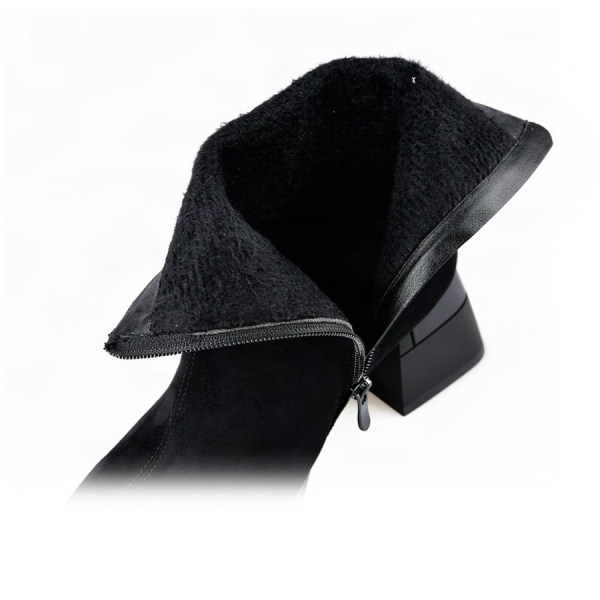 lady's boots textile black 0162423