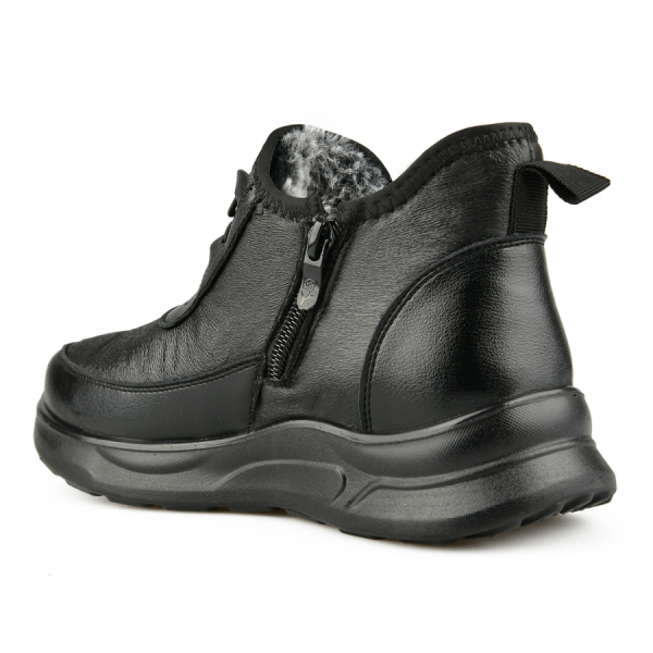 lady's boots synthetic leather black 0163252