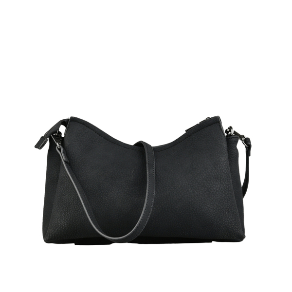 lady's bag synthetic leather black 0163104