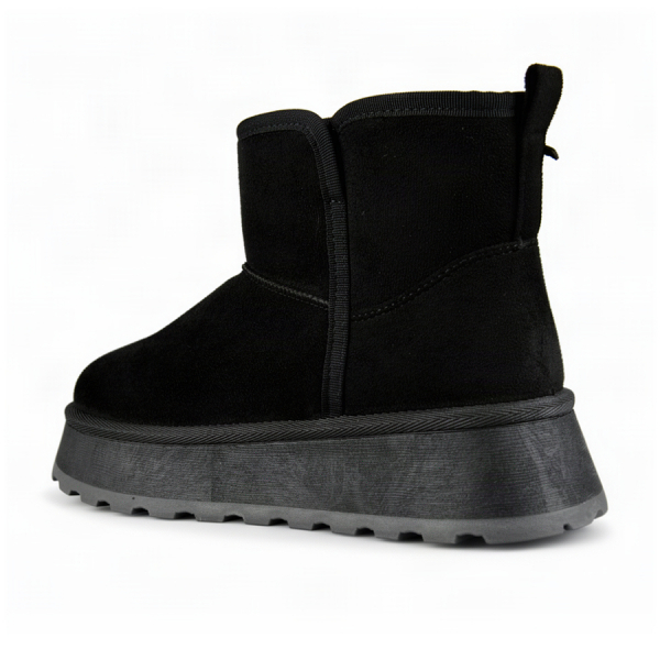 lady's boots textile black 0163239
