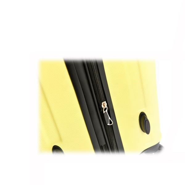 medium suitcase ABS plastic green 0163664