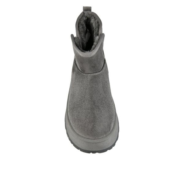lady's boots textile grey 0163243