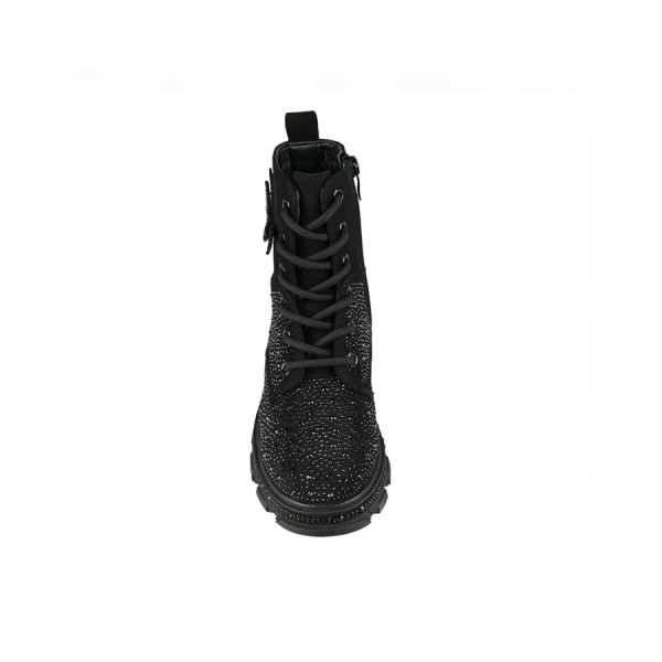 kids boots textiles black 0162531