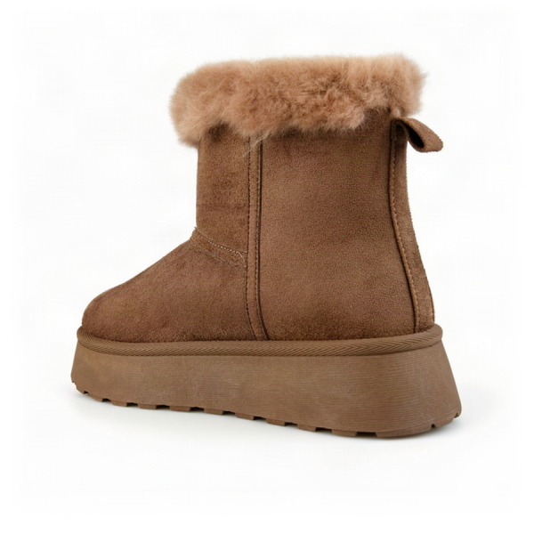 lady's boots textile light brown 0163247