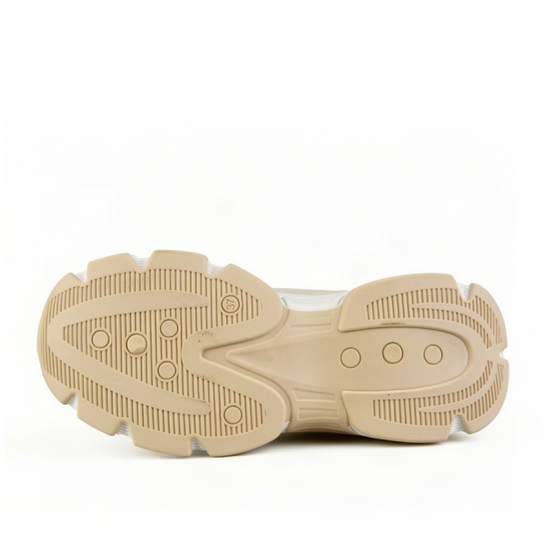 lady's boots synthetic leather beige 0163249