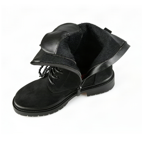 lady's boots textile black 0162790