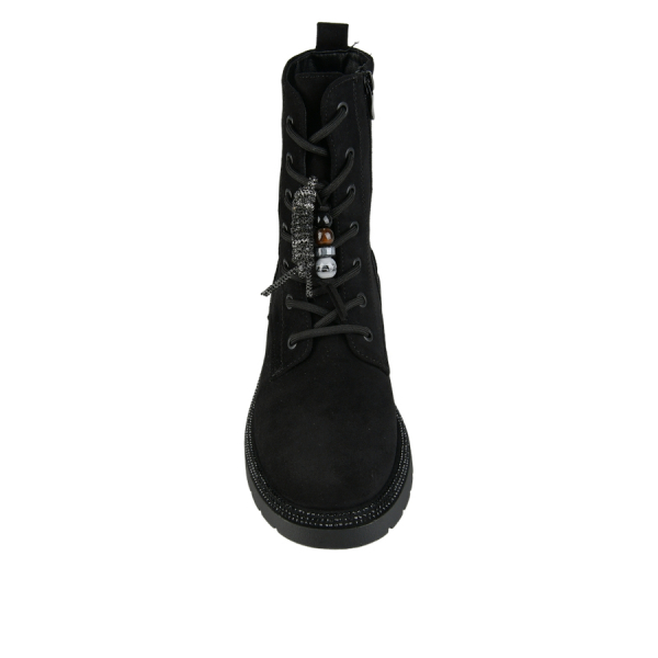 lady's boots textile black 0162440
